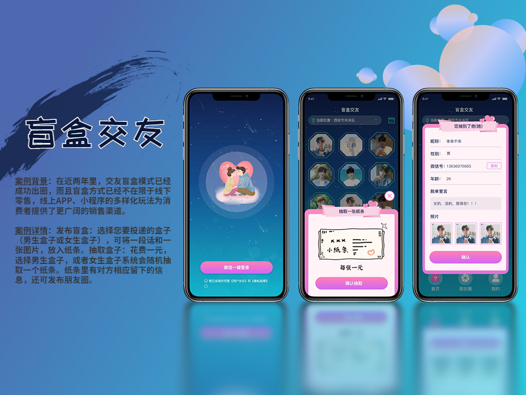 盲盒交友 | 超拼科技-盲盒社交娱乐APP